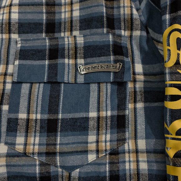 Chrome Hearts Blue Padded Jacket - Picture 2 of 11